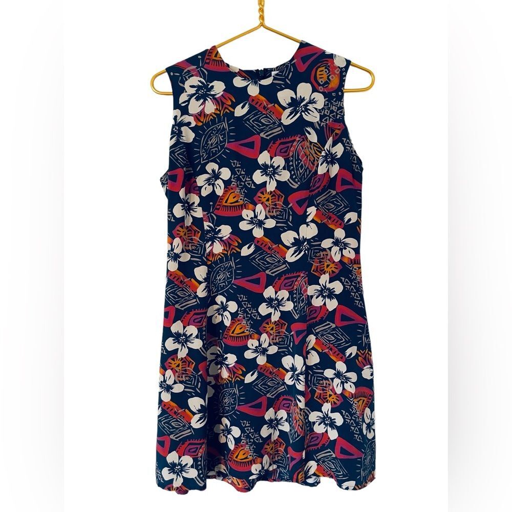 Amanda Smith 100% Silk Hawaiian Dress,‎ Size 6